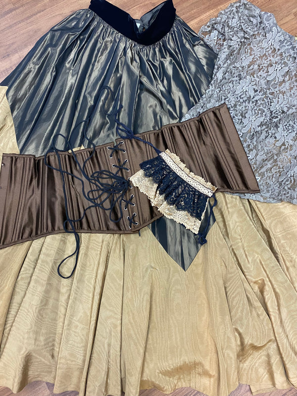 Hochwertiges Steampunk Damen-Kostüm Gr.M Unikat