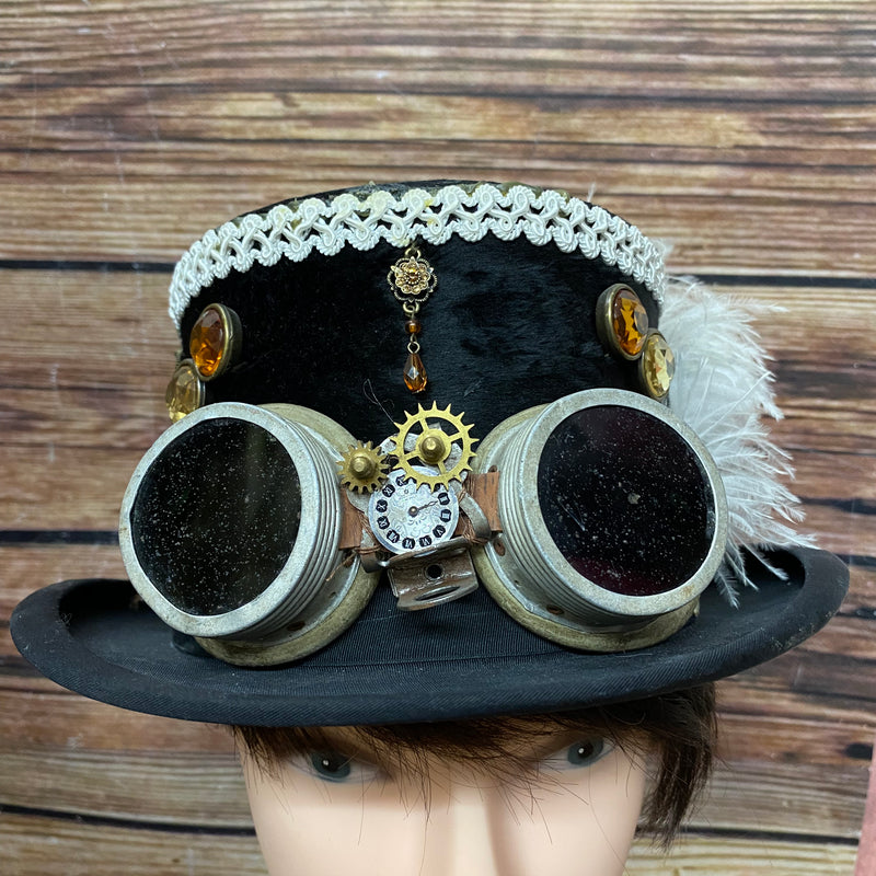 Steampunk Damen-Kostüm Mode hochwertig Gr.34, Unikat