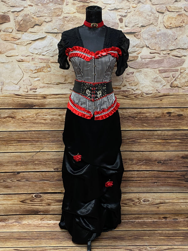 Steampunk Damen-Kostüm Gr.34, Unikat, Hochwertig