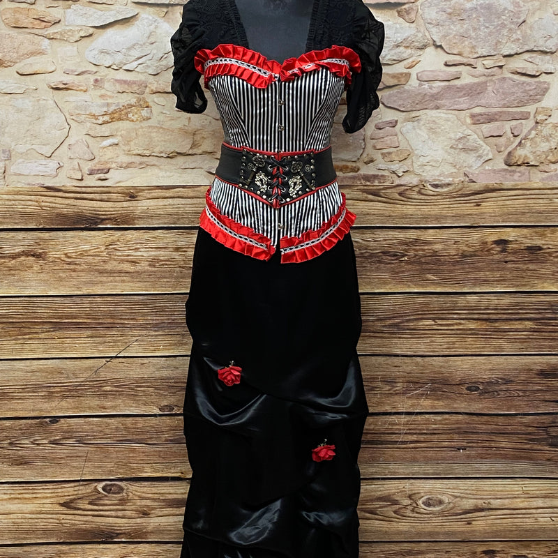 Steampunk Damen-Kostüm Gr.34, Unikat, Hochwertig