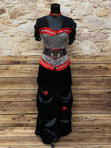 Steampunk Damen Kostüm Gr.34, Unikat, Hochwertig