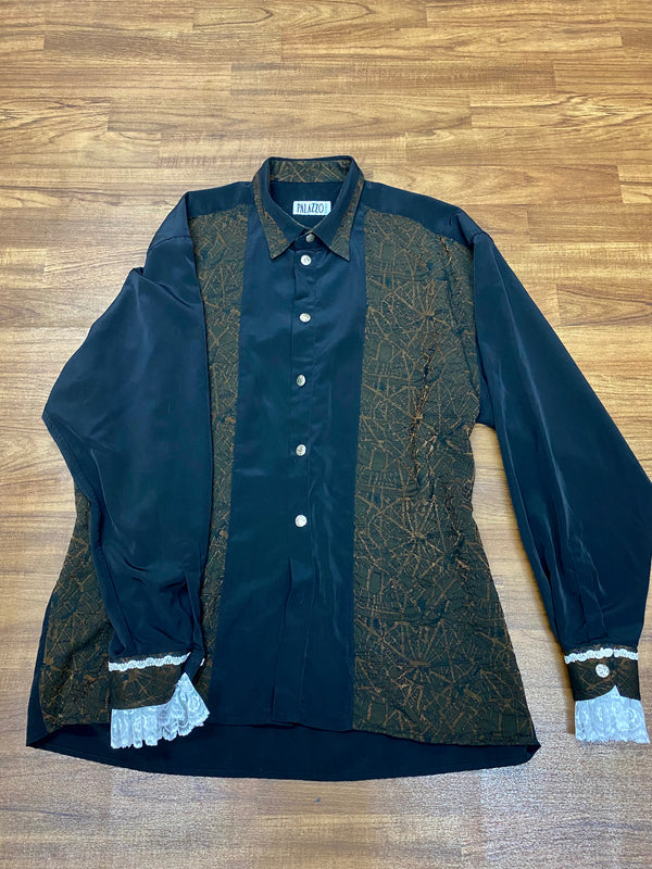 Hochwertiges Steampunk Outfit Herren Gr.58, Vintage-Cut Jacke und antiker Hose, Unikat