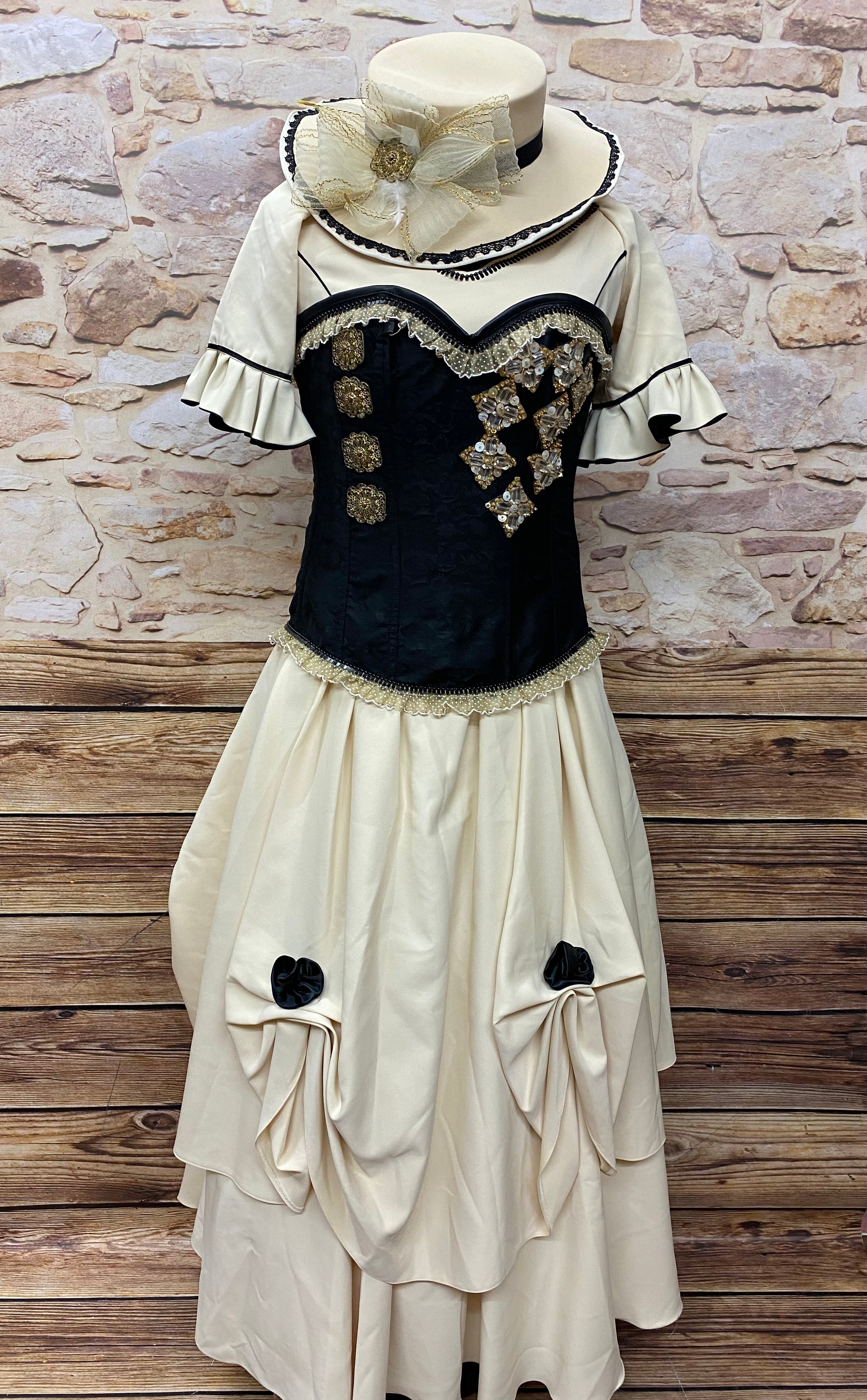 Steampunk Brautkleid Gr.46 Hochzeitskleid