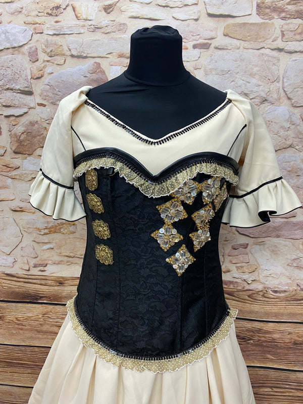 Steampunk Hochzeitskleid Gr.46