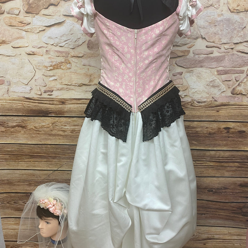 Steampunk Hochzeitskleid Brautkleid Gr.38