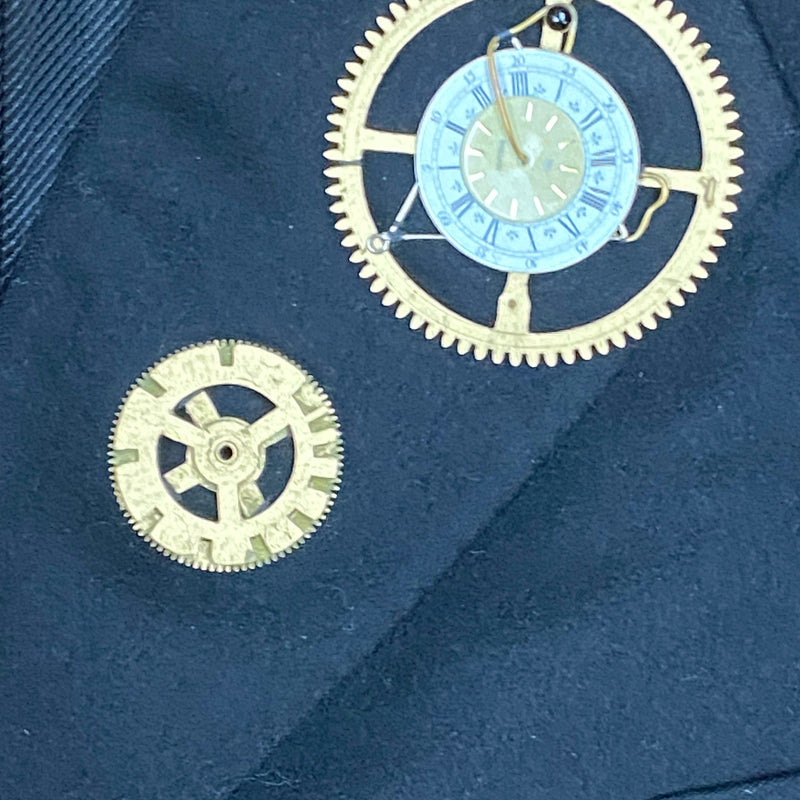 Hochwertige Steampunk Kleidung für Herren mit antiken Gehrock Gr.94 Unikat