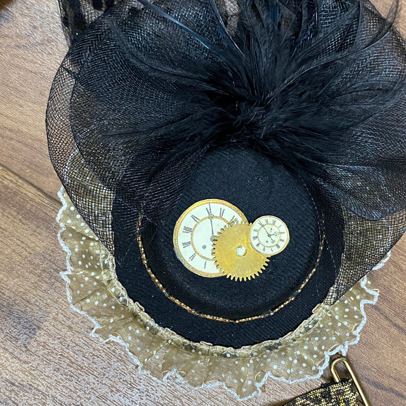 Steampunk Kostüm Damen 7-teilig, hochwertig Gr.48 Unikat