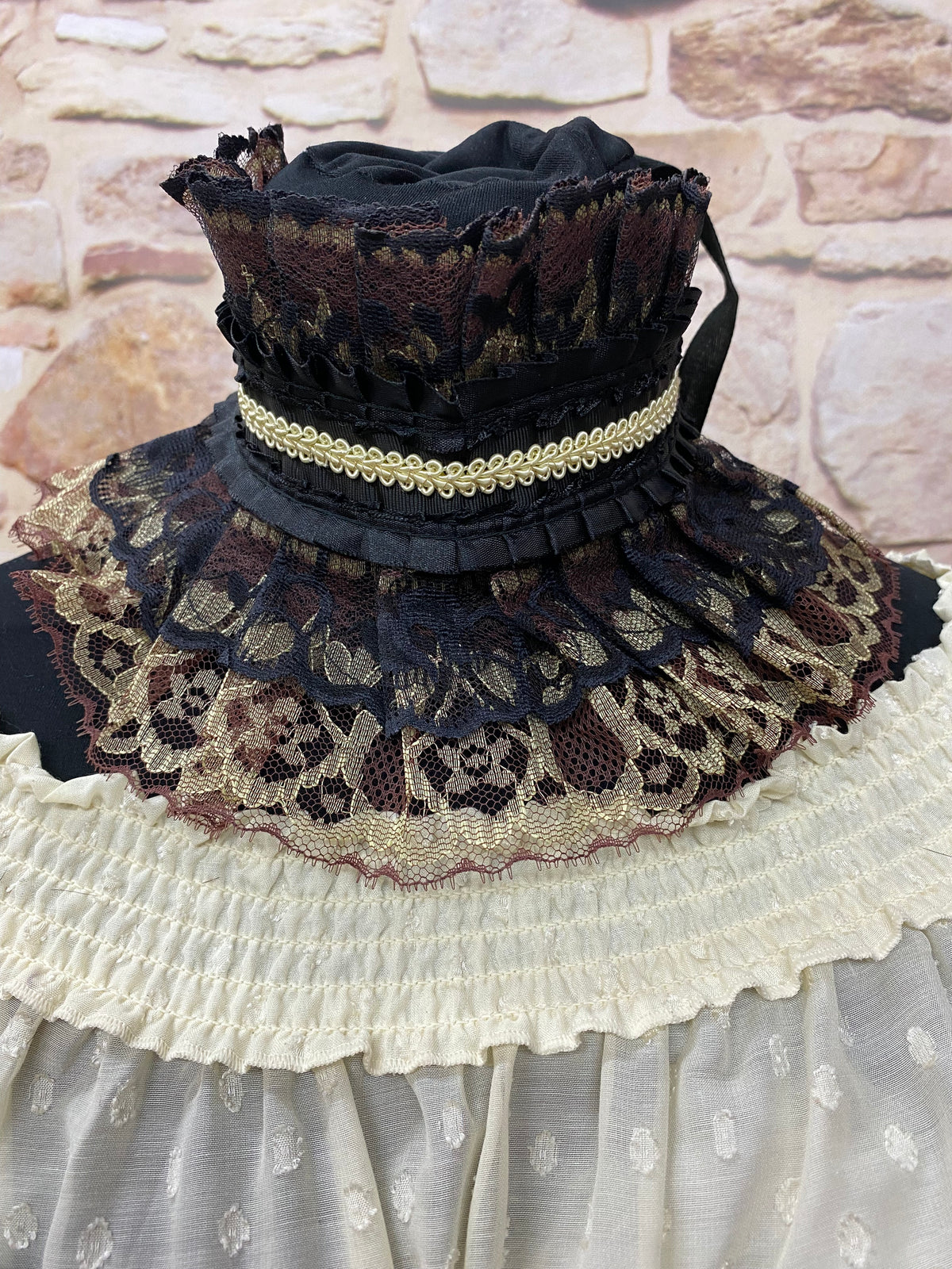 Costume Steampunk pour femme, 7 pièces, haute qualité, taille 46, unique 