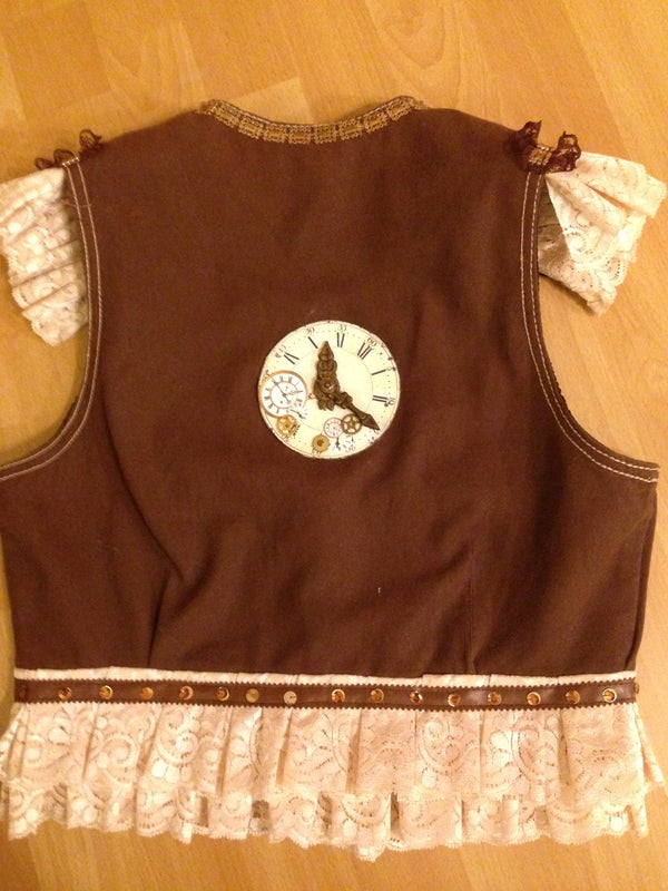 Steampunk Damen-Kostüm Gr.36, Unikat, Hochwertig