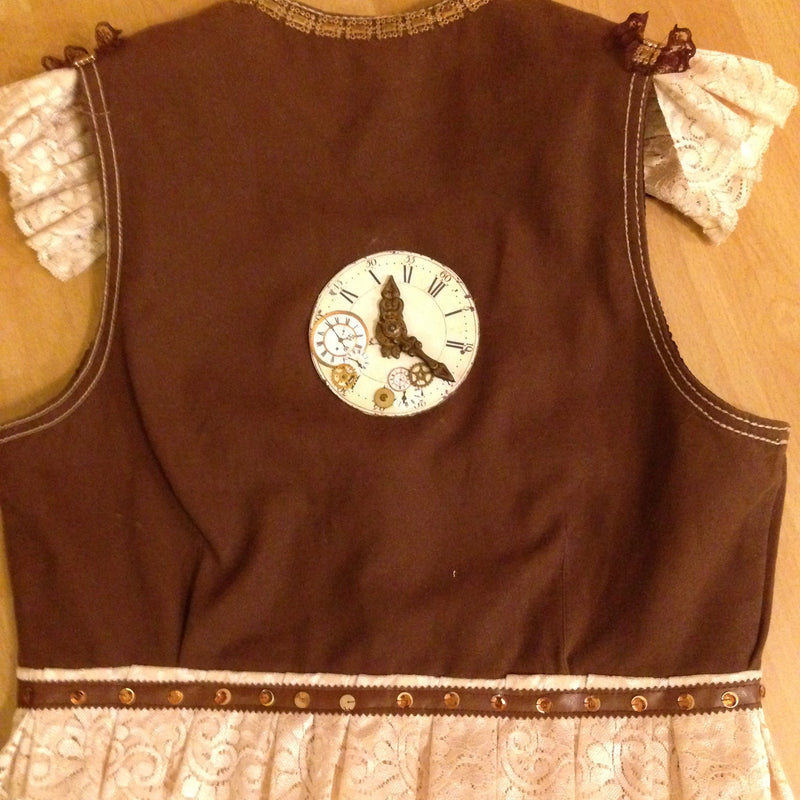 Steampunk Damen-Kostüm Gr.36, Unikat, Hochwertig