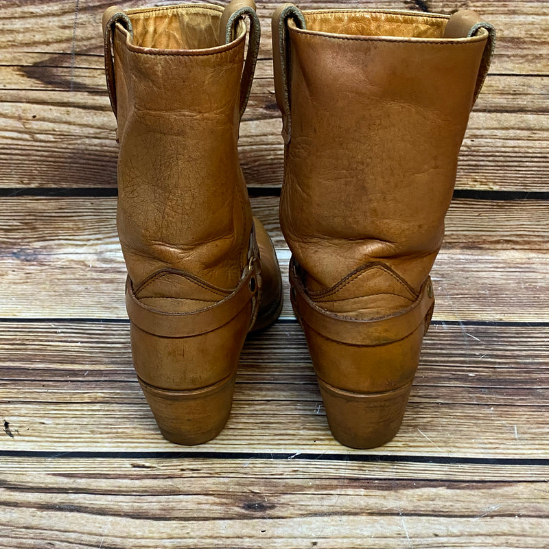 Vintage Lederstiefel in Braun Gr.42
