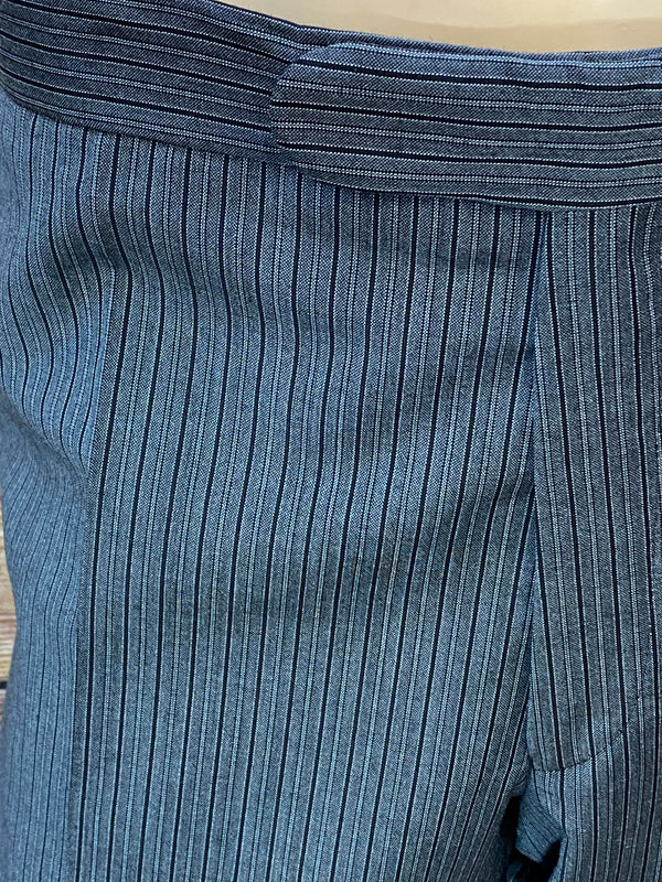 „Vintage Herren Stresemannhose elegant gestreift für Hochzeit und Abendgarderobe“