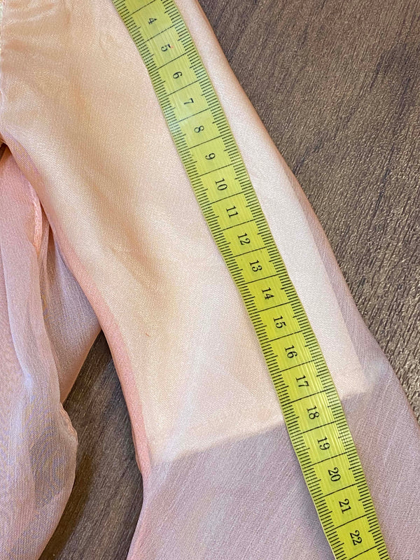 Vintage Taufkleid in Apricot & Creme – ungetragen, Ansicht 5
