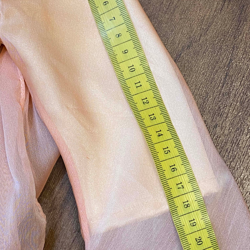 Vintage Taufkleid in Apricot & Creme – ungetragen, Ansicht 5