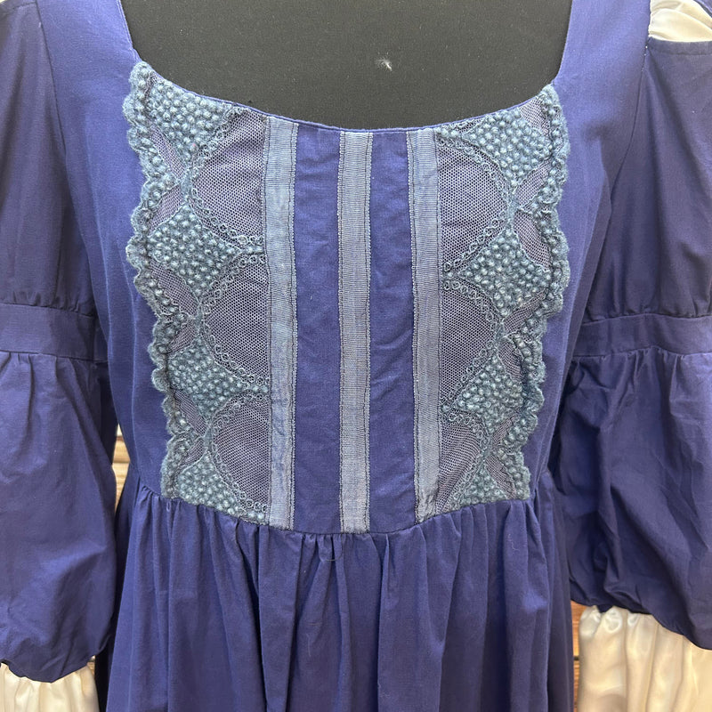 Vintage Theaterkleid im Stil des späten 18. Jahrhunderts, Größe 38
