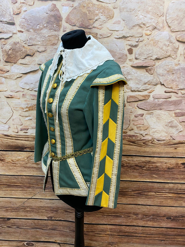 Vintage Theater-Uniformjacke, Größe 38