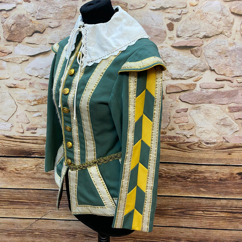 Vintage Theater-Uniformjacke, Größe 38