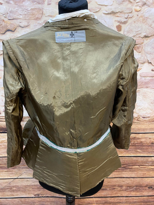 Vintage Theater-Uniformjacke, Größe 38