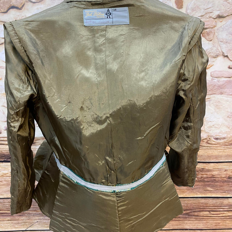 Vintage Theater-Uniformjacke, Größe 38