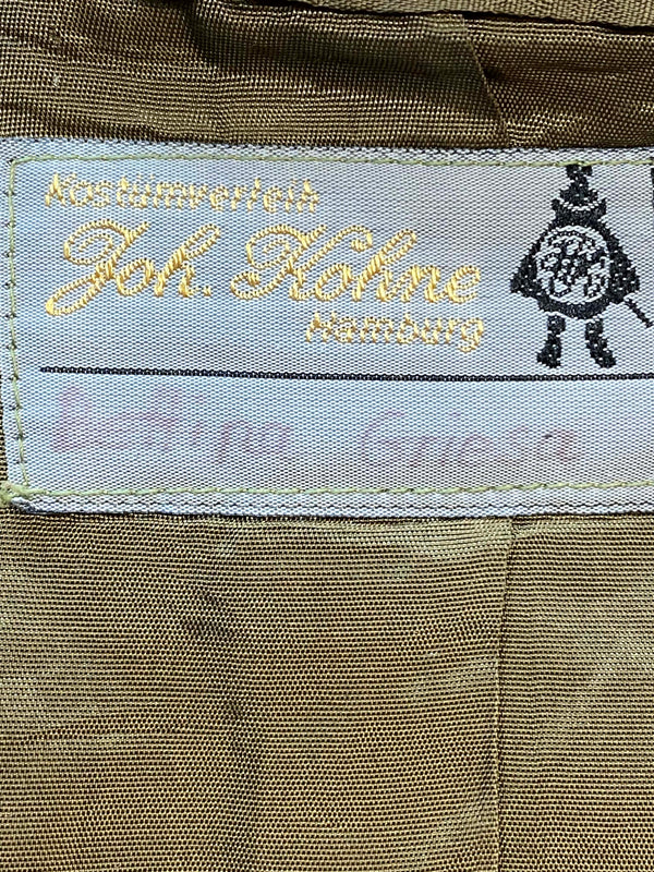 Vintage Theater-Uniformjacke, Größe 38