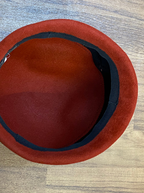 Topfhut, Glockenhut Vintage Damen original Gr.55, Ansicht 4