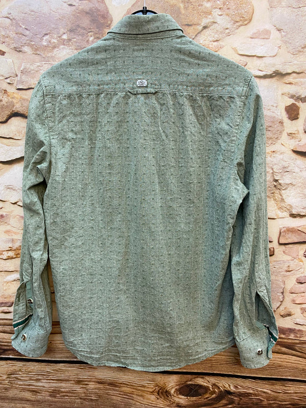 Trachtenhemd - grün - Gr.S