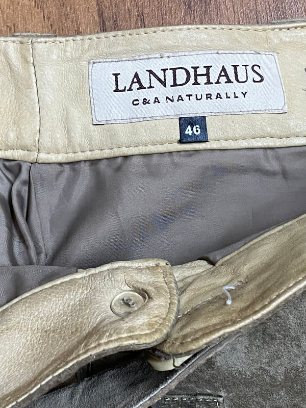 Vintage Herren Kniebundlederhose Trachtenhose Landhaus Gr.46