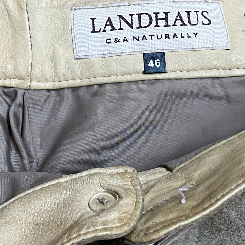 Vintage Herren Kniebundlederhose Trachtenhose Landhaus Gr.46