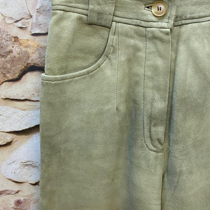 Damen Trachtenlederhose 7/8 Gr. 36 – Alt Salzburg