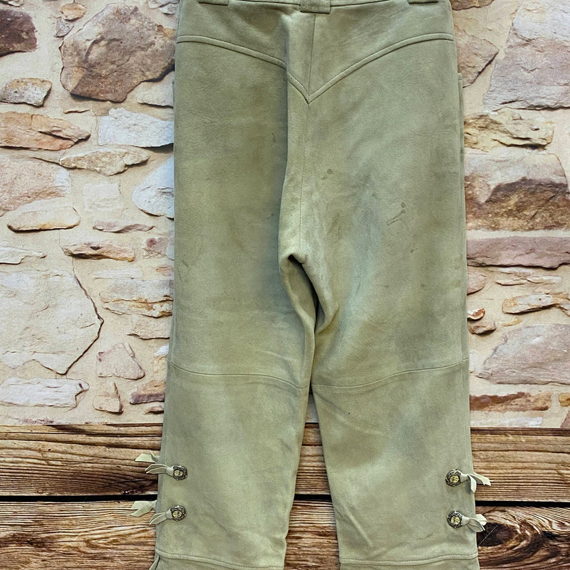 Damen Trachtenlederhose 7/8 Gr. 36 – Alt Salzburg