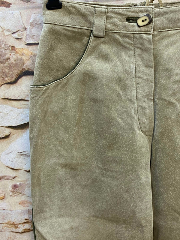 Damen Trachtenlederhose 3/4 Gr. 34 – Distler