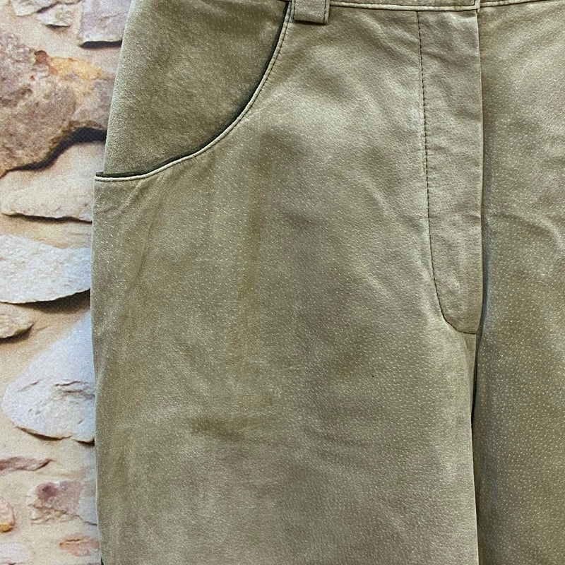 Damen Trachtenlederhose 3/4 Gr. 34 – Distler