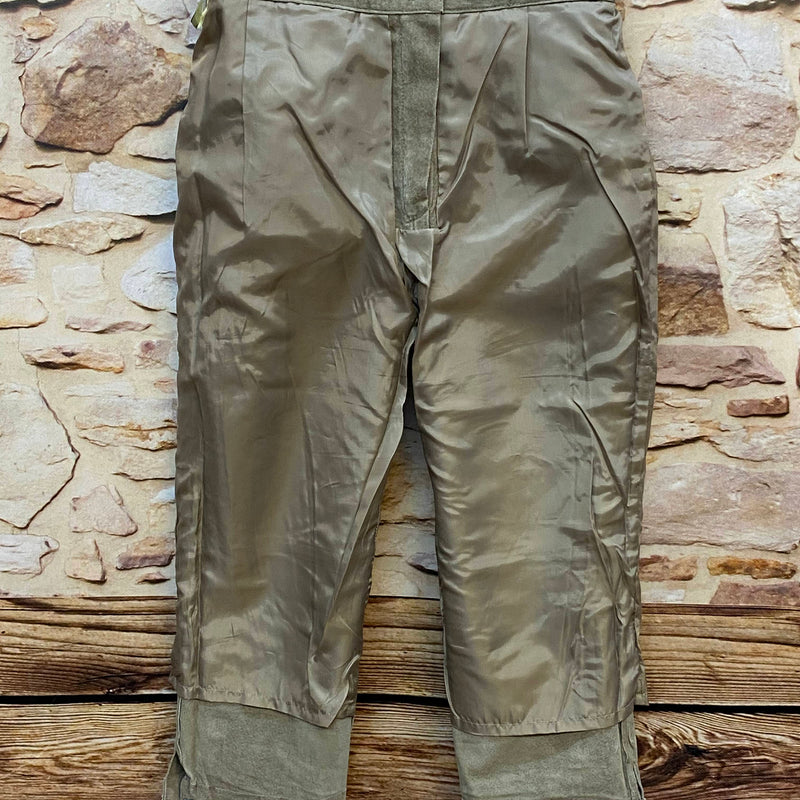Vintage Trachtenlederhose Damen Gr. 36 mit Spitze