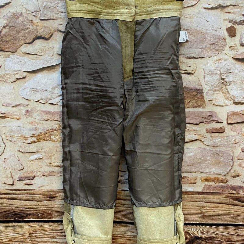 Vintage Damen Kniebundlederhose Hirschleder – Gr. 36