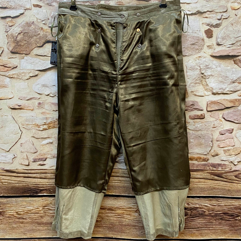 Vintage Damen Kniebundlederhose Landhaus – Gr. 44