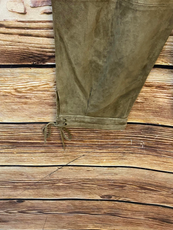 Vintage Damen Kniebundlederhose Natural Life – Gr. 44