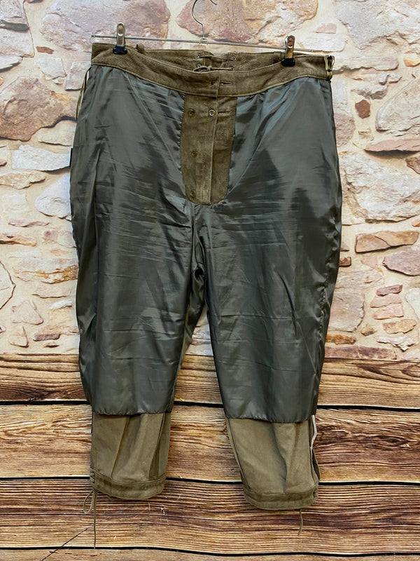 Vintage Damen Kniebundlederhose Natural Life – Gr. 44