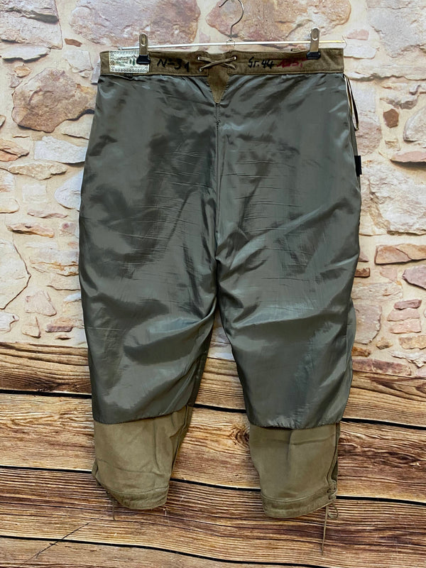 Vintage Damen Kniebundlederhose Natural Life – Gr. 44