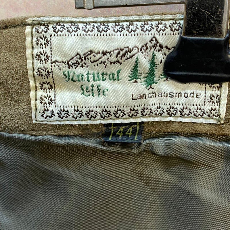 Vintage Damen Kniebundlederhose Natural Life – Gr. 44