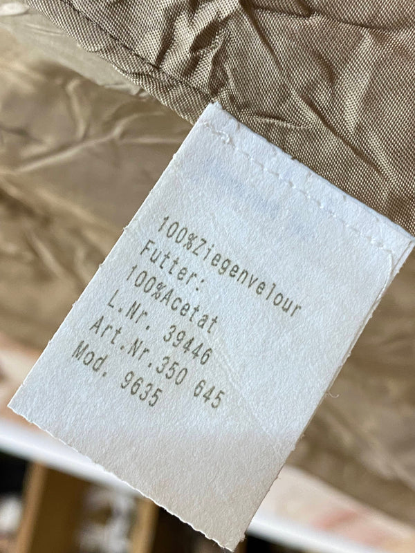 Kurze Vintage Damen Lederhose Luis Steindl – Gr. 40