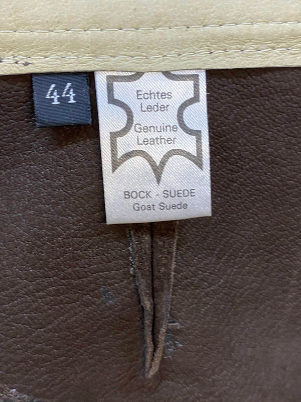 Herren Trachtenlederhose Kniebund Gr. 44 – dunkelbraun