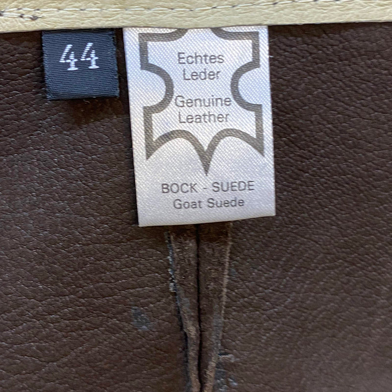 Herren Trachtenlederhose Kniebund Gr. 44 – dunkelbraun
