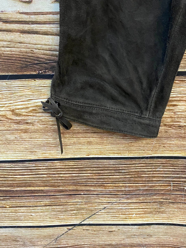 Damen Trachtenlederhose Gr. 36 – dunkelbraun 3/4 – Beckert Modell