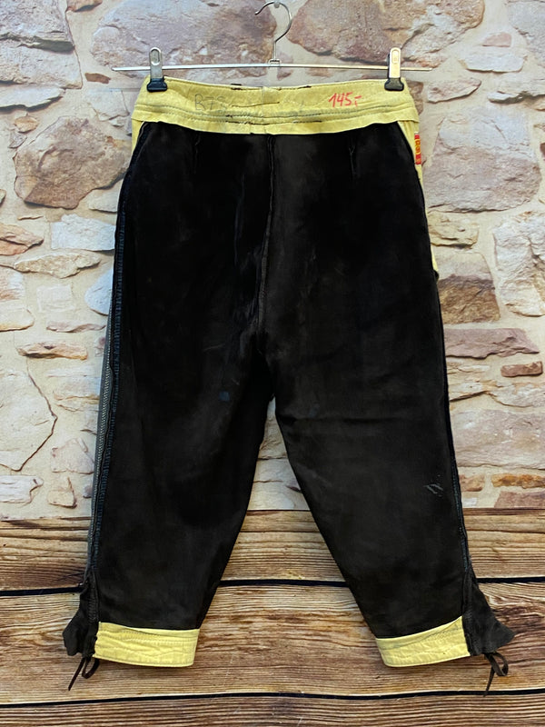 Damen Trachtenlederhose Gr. 36 – dunkelbraun 3/4 – Beckert Modell