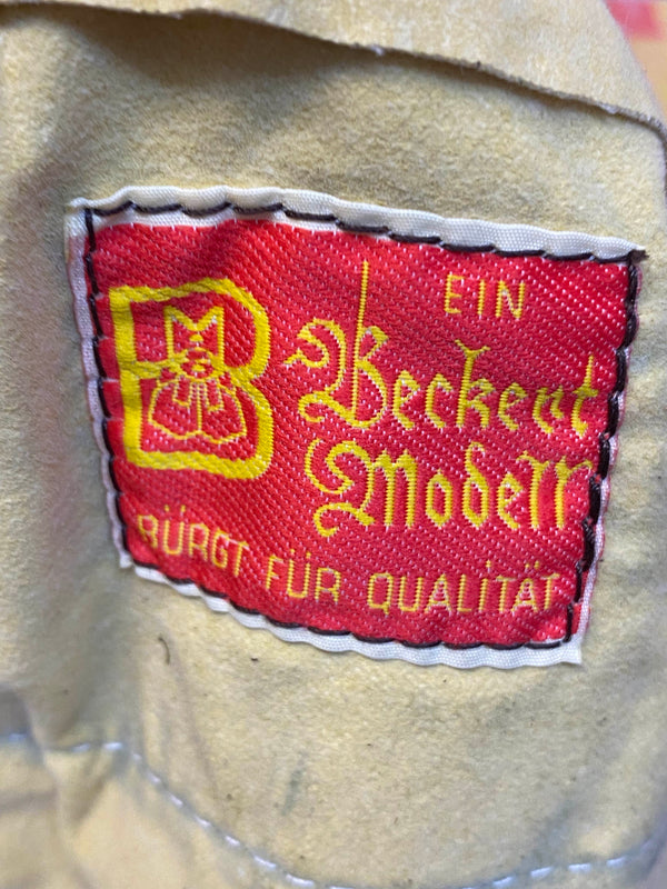 Damen Trachtenlederhose Gr. 36 – dunkelbraun 3/4 – Beckert Modell