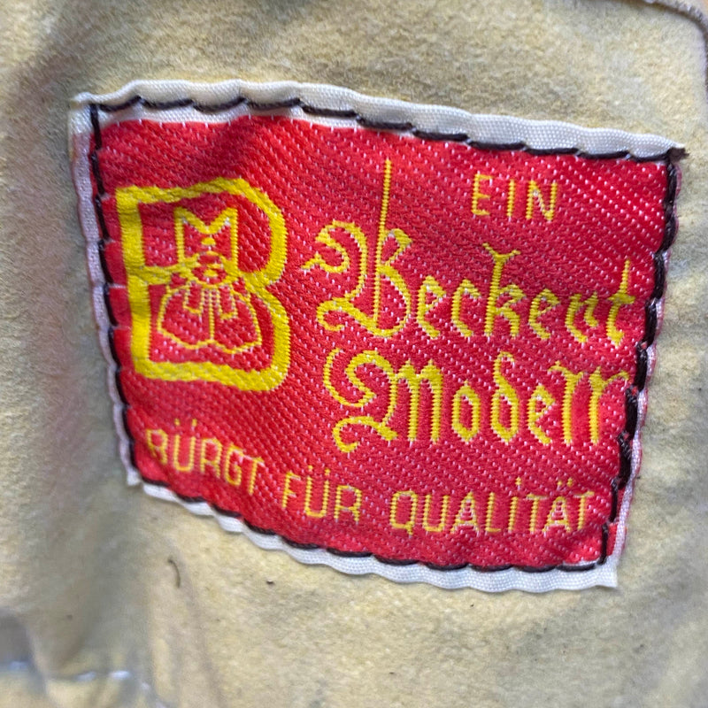 Damen Trachtenlederhose Gr. 36 – dunkelbraun 3/4 – Beckert Modell