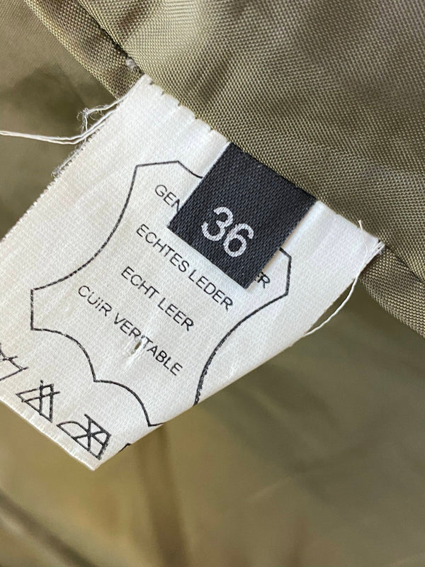 Vintage Trachtenlederhose Damen lang Gr. 36