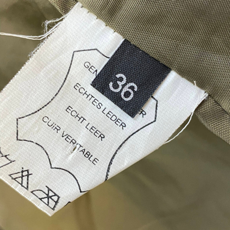 Vintage Trachtenlederhose Damen lang Gr. 36