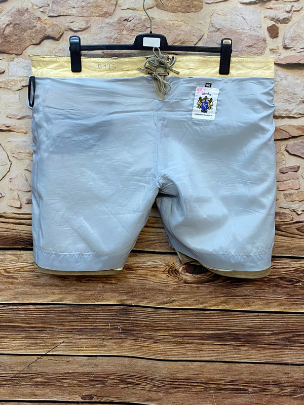 Kurze Trachtenlederhose Herren Gr. 60 – braune Kaisers Trachten Lederhose aus Echtleder, Ansicht 3