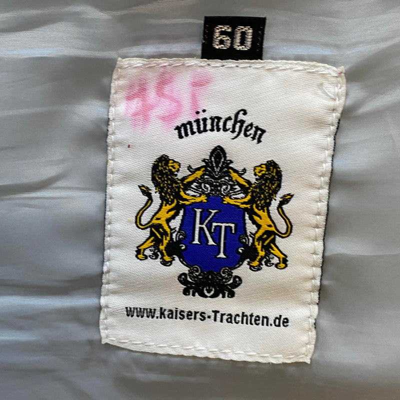 Kurze Trachtenlederhose Herren Gr. 60 – braune Kaisers Trachten Lederhose aus Echtleder, Ansicht 6